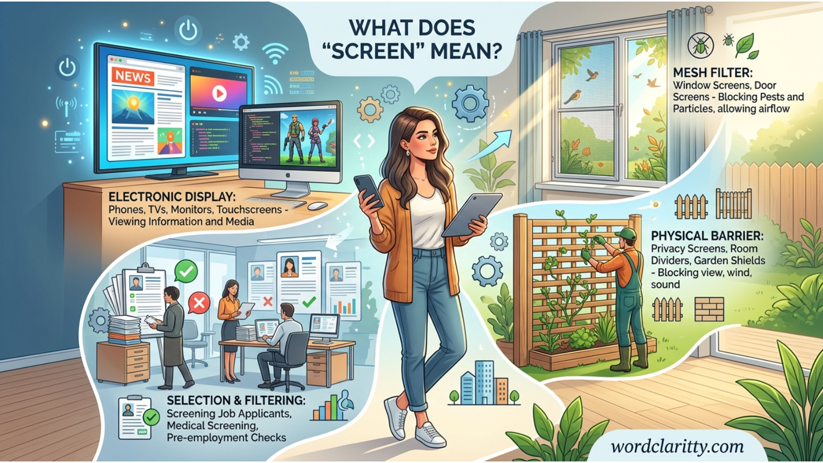 What Does “Screen” Mean?