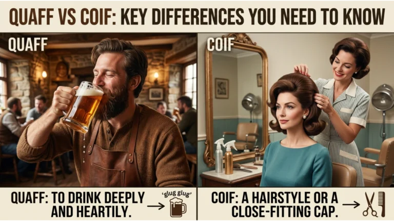 Quaff vs Coif
