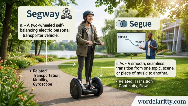 Segway or Segue