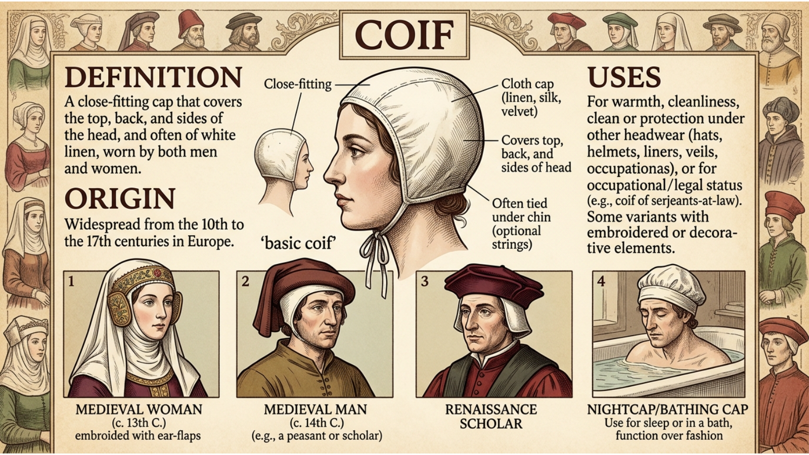 What Does “Coif” Mean?
