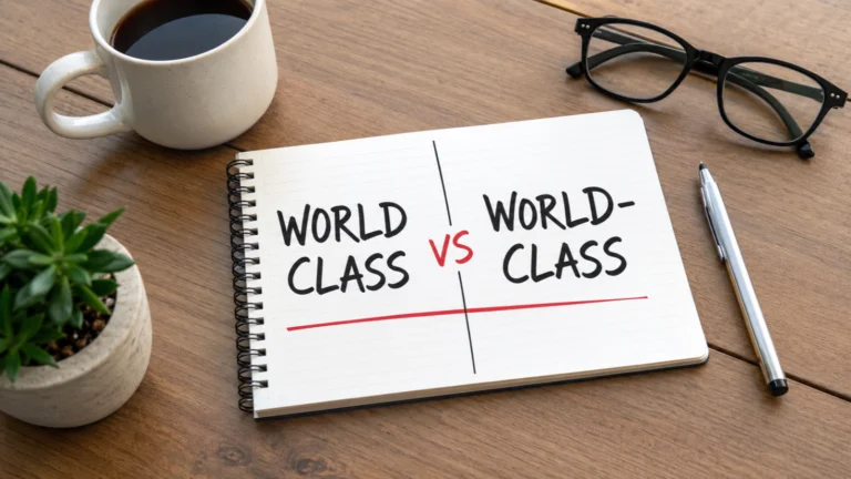 World Class vs World-Class