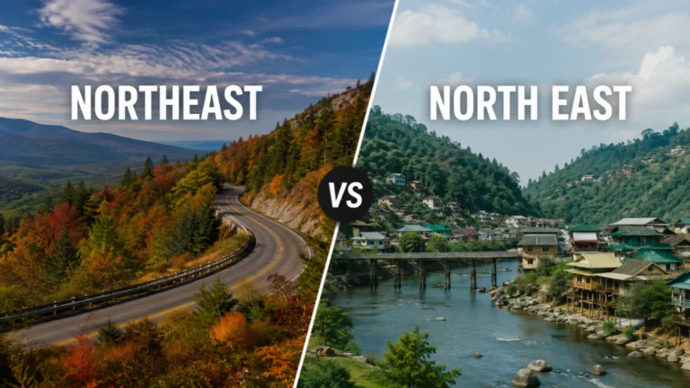 northeast vs north east