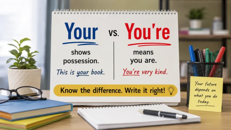 Your vs You're