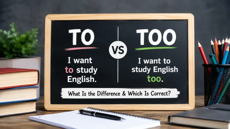 To vs Too