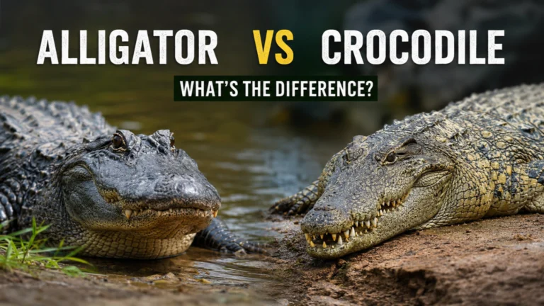 Alligator vs Crocodile