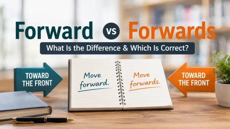 Forward vs Forwards