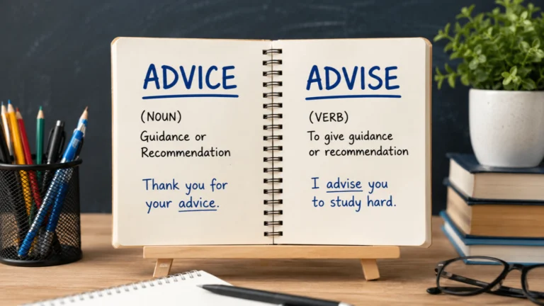Advice vs Advise