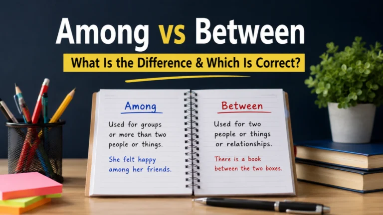 Among vs Between