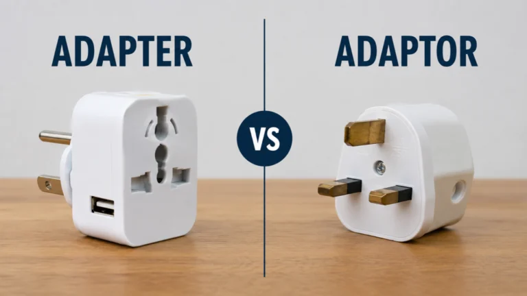 adapter vs adaptor