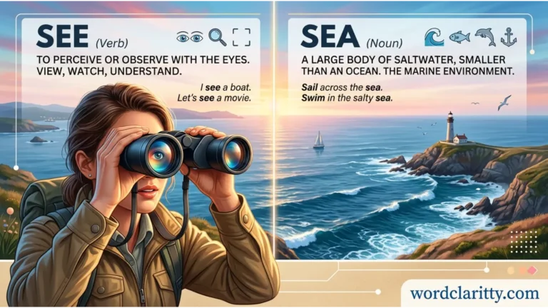 see vs sea