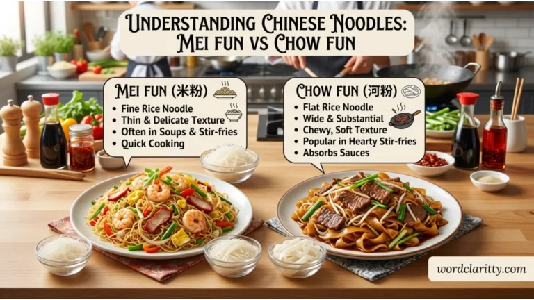 mei fun vs chow fun