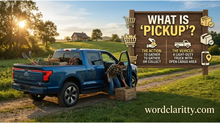 Pick Up or Pickup