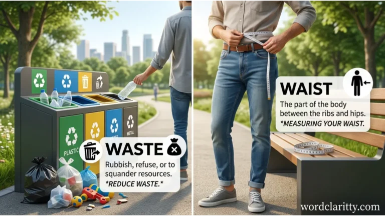 Waste vs Waist