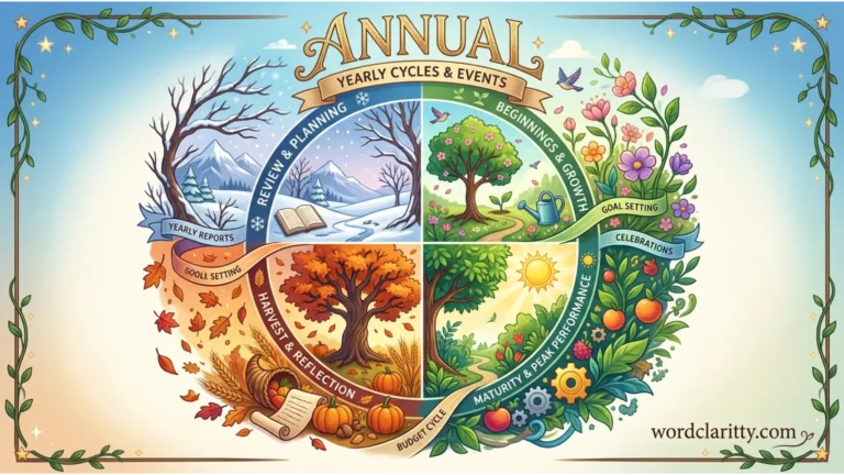 anual or annual