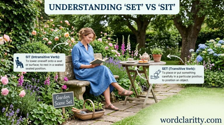 set or sit