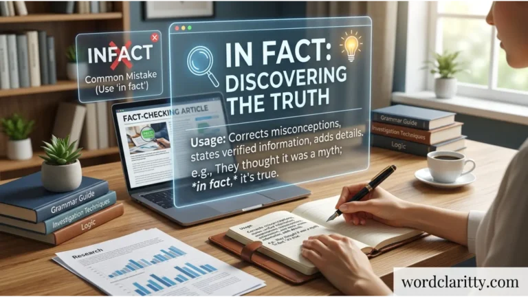 in fact or infact