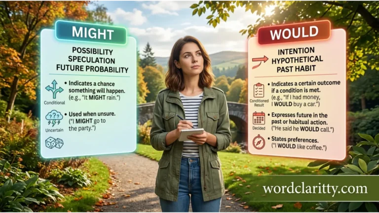 might vs would