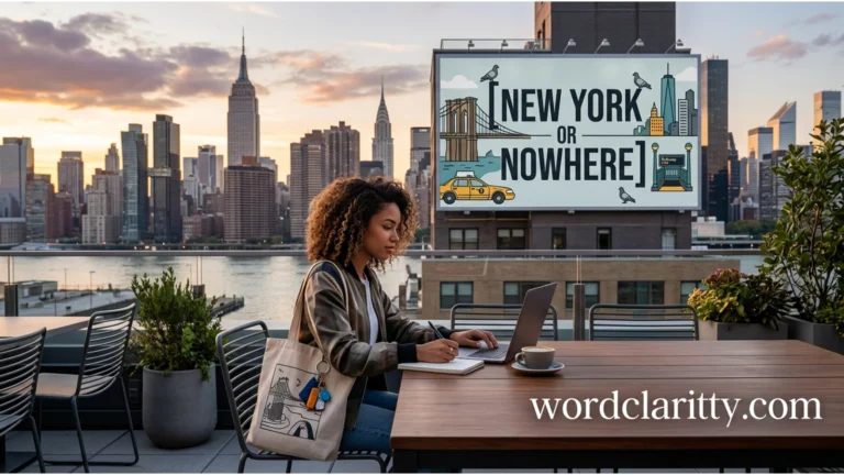 new york or nowhere