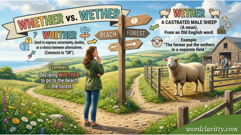 whether or wether