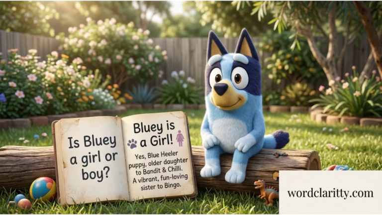 is bluey a girl or boy