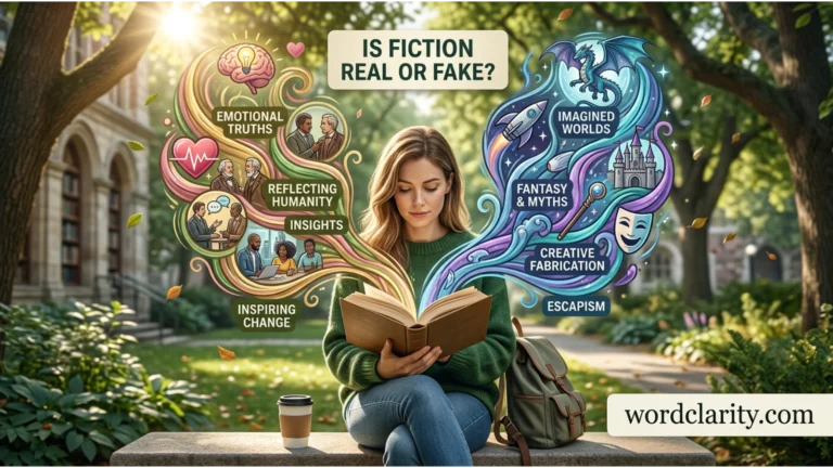 is fiction real or fake