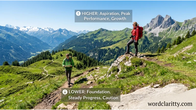 higher or lower