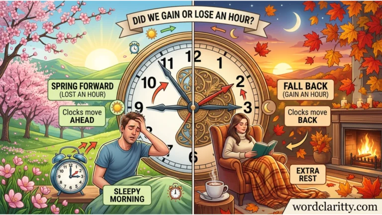 did we gain or lose an hour