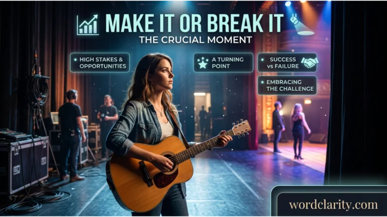 Make It or Break It