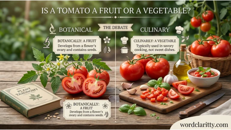 is tomato a fruit or vegetable