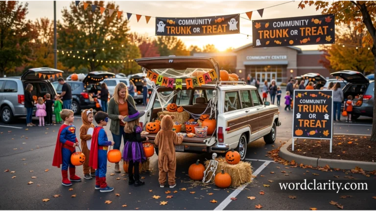 trunk or treat