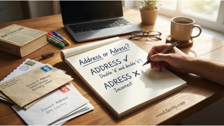 adress or address