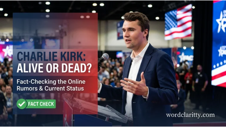 Charlie kirk alive or dead