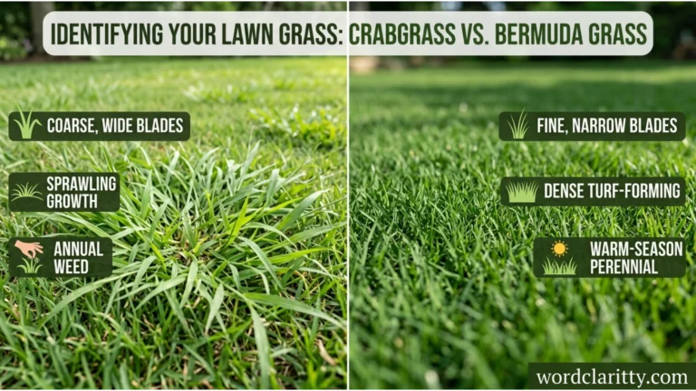 crabgrass or bermuda grass