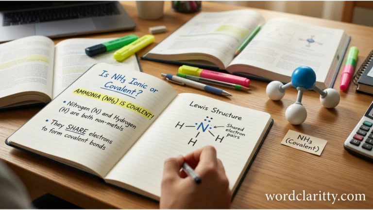 is nh3 ionic or covalent