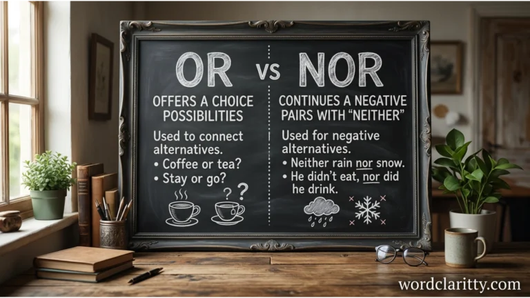 or vs nor