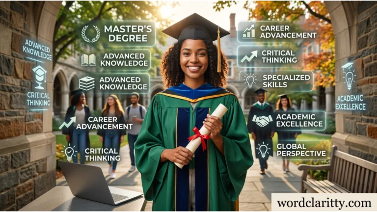 masters degree or master's degree