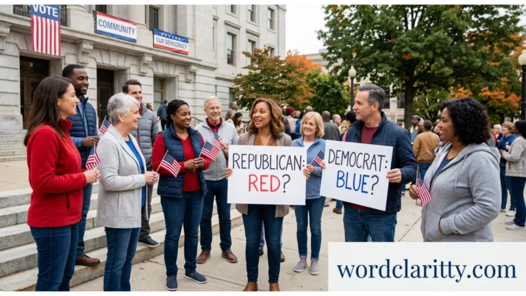 is republican red or blue