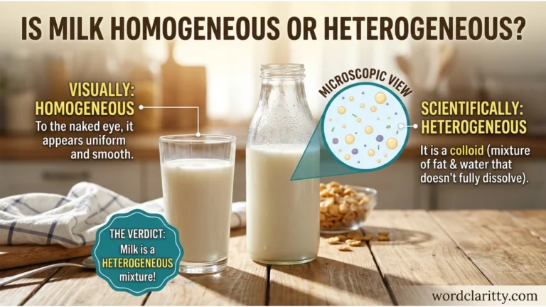 is milk homogeneous or heterogeneous