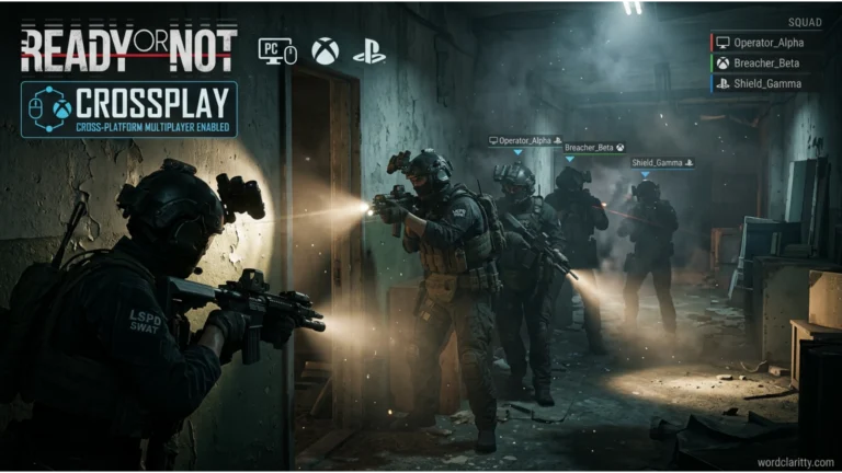 Ready or Not Game Cross play