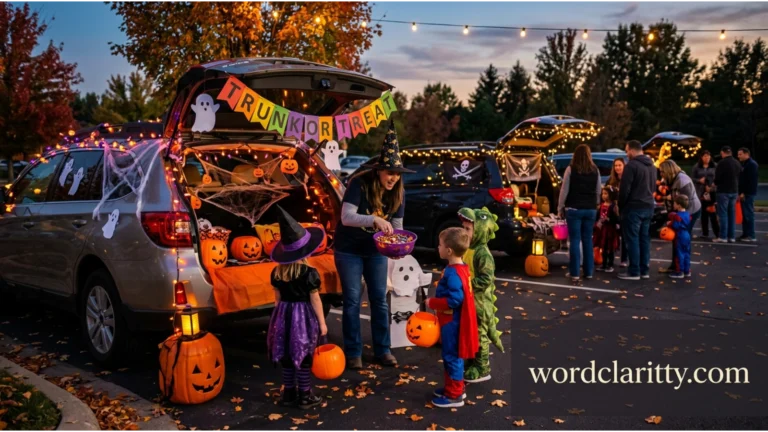 trunk or treat clipart