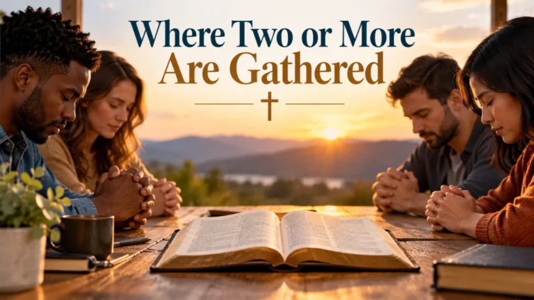 Where Two or More Are Gathered