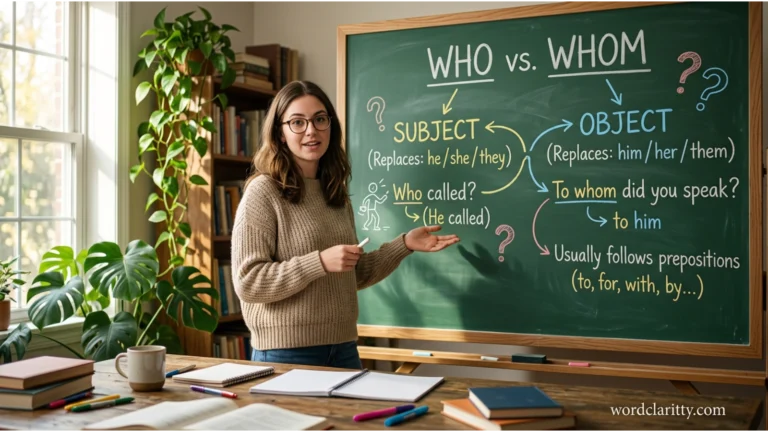When to Use Who or Whom